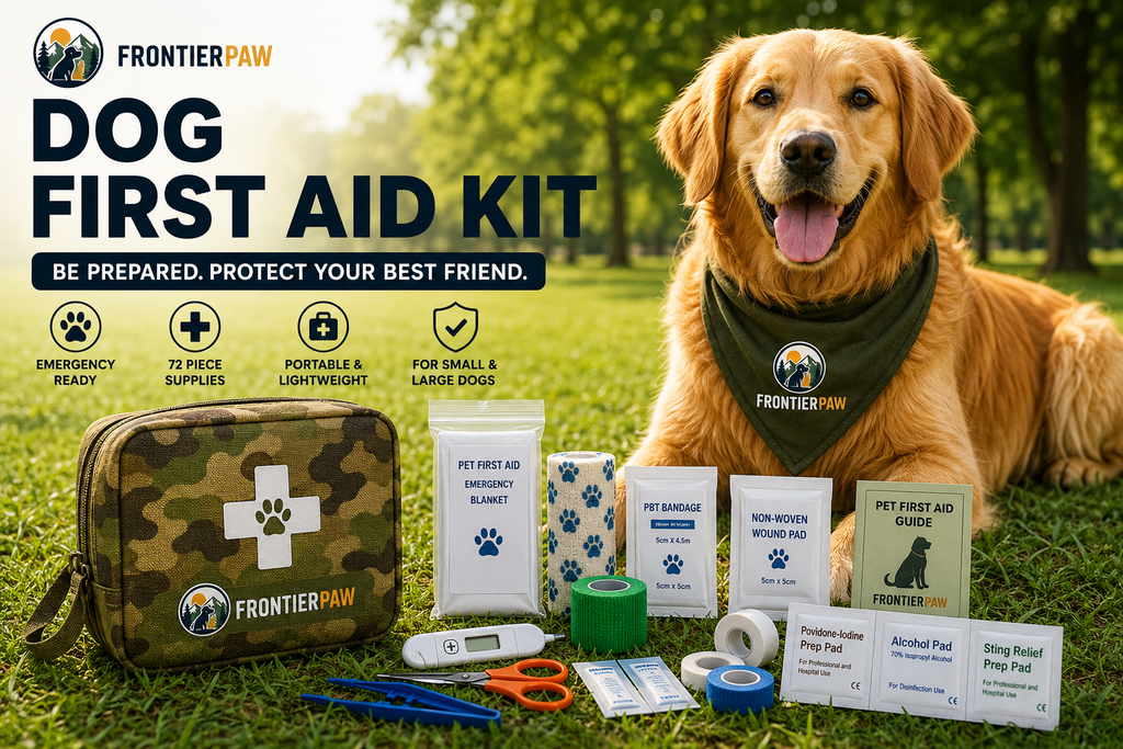Outdoor Camouflage Multifunctional Dog First-aid Appliance
